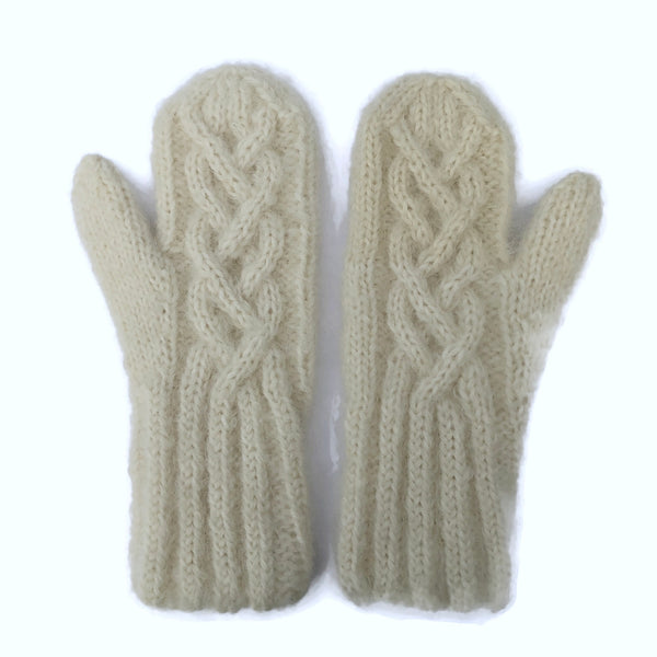 Mittens Winter White