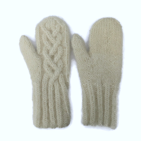 Mittens Winter White