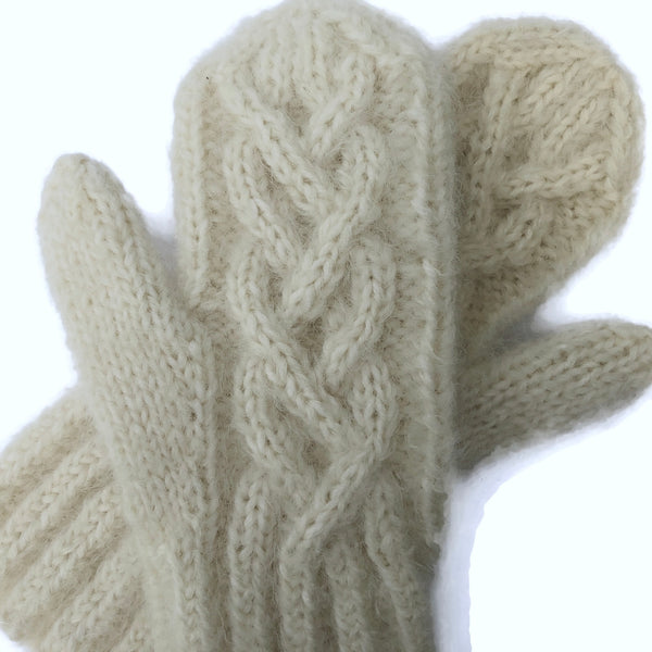 Mittens Winter White