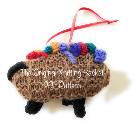 PDF Sheep Pattern "The Original Knitting Basket"