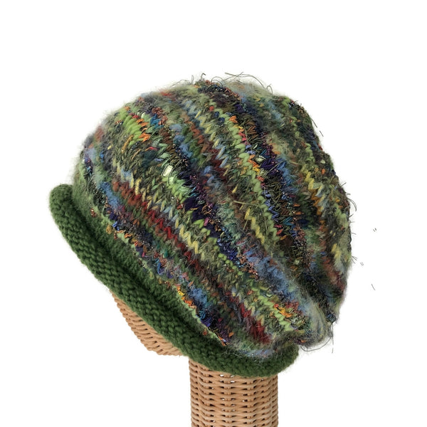 Green Slouchy Hat