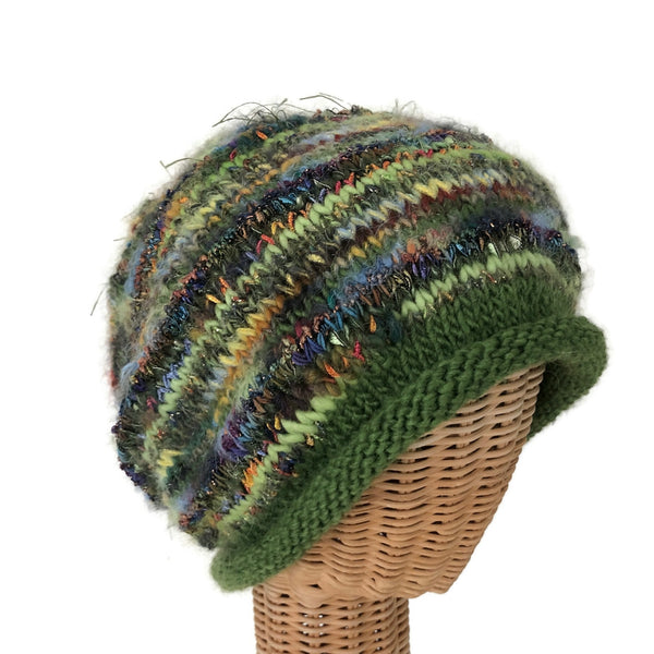 Green Slouchy Hat