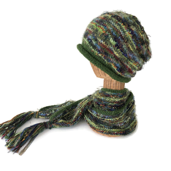 Green Slouchy Hat