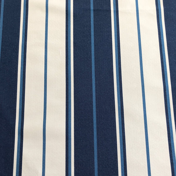 Blue Striped Fabric Nautical