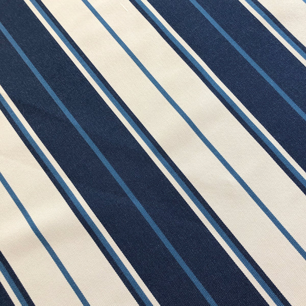 Blue Striped Fabric Nautical