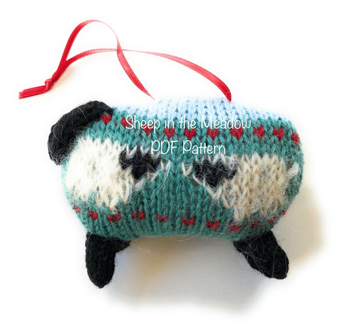 PDF Sheep Pattern "The Sheep in the Meadow"