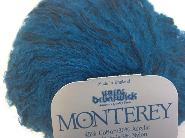 Yarn Brunswick Monterey Teal Black - Buttermilk Cottage