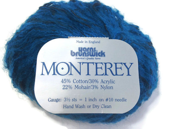 Yarn Brunswick Monterey Teal Black - Buttermilk Cottage